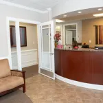 West End Dental Waiting Area and Front Desk